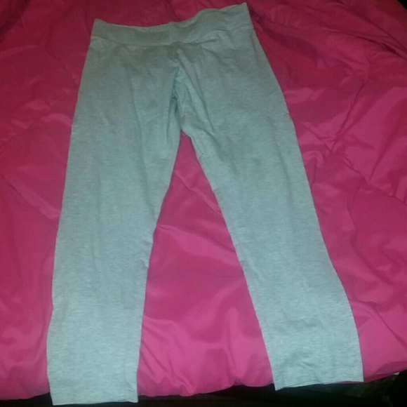 Gray leggings