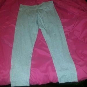 Gray leggings