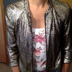 Gold Sequin Jacket