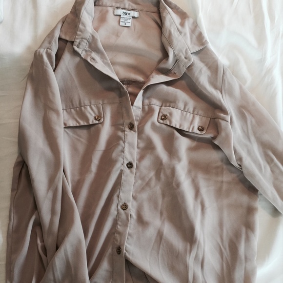 Nude blouse from Bar III