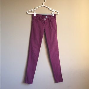 Maroon skinnys