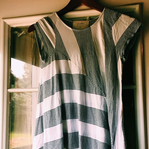 Puella Anthropologie Striped Shirt XS