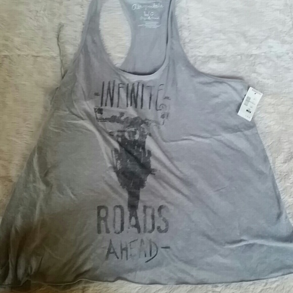 NWT grey Aeropastle tank