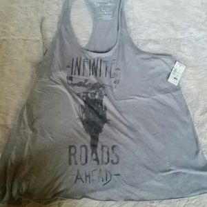 NWT grey Aeropastle tank