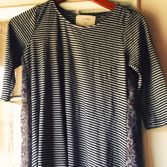 Anthropologie Puella XS 3/4 sleeve shirt