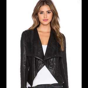 ⛔️ SOLD ⛔️ Black Leather Moto Jacket