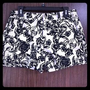 Floral print shorts