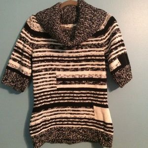 Black & White Knitted Sweater