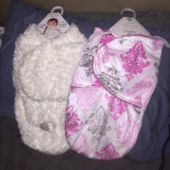 2 soft swaddles brand new