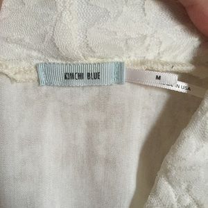 Kimchi blue Cream Lace skirt.