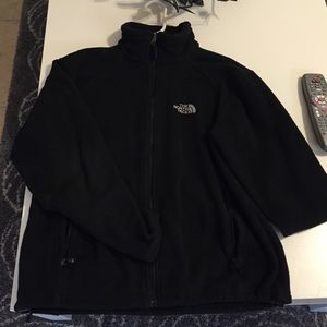 Black north face full zip Fleece!