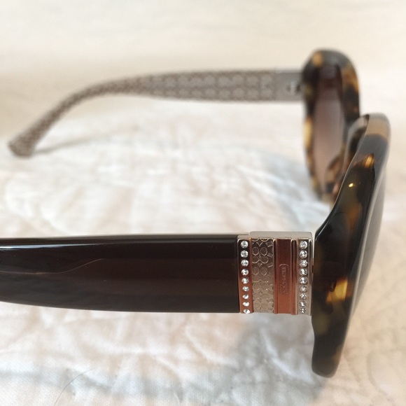 Authentic Coach tortoise sunglasses