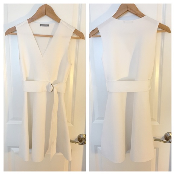 Zara White Dress