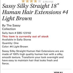 ❌sold❌100% human hair weave NWT