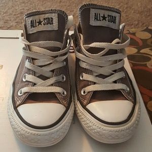 Converse grey all star shoes