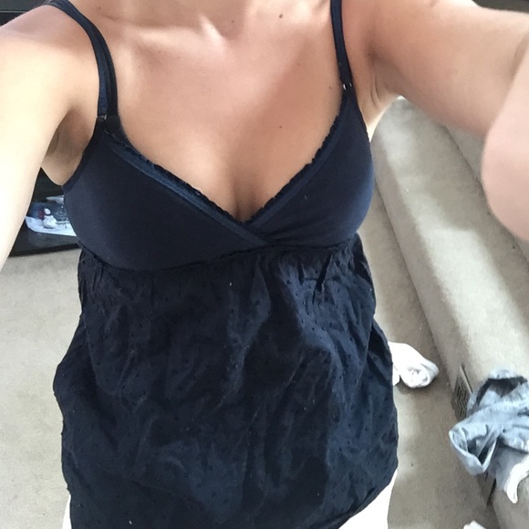 Blue top!