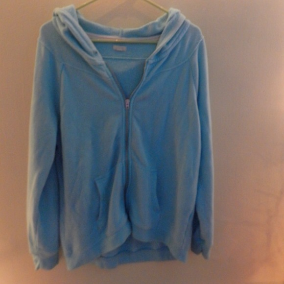 Oversized baby blue light weight sweatshirt