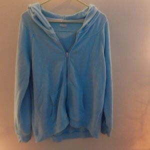 Oversized baby blue light weight sweatshirt
