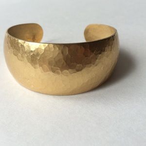 Gold Tone Cuff by Monet