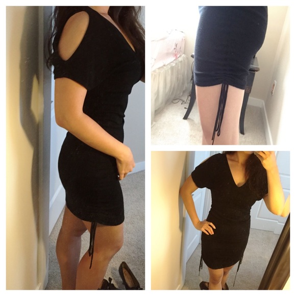 Adjustable Black Dress