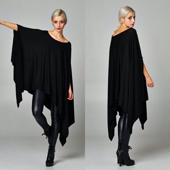 Bare Anthology Tops - Chase the Wind Loose Poncho Tunic Top