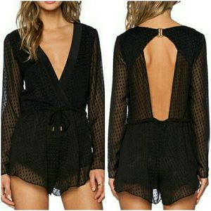 Deep V romwe romper