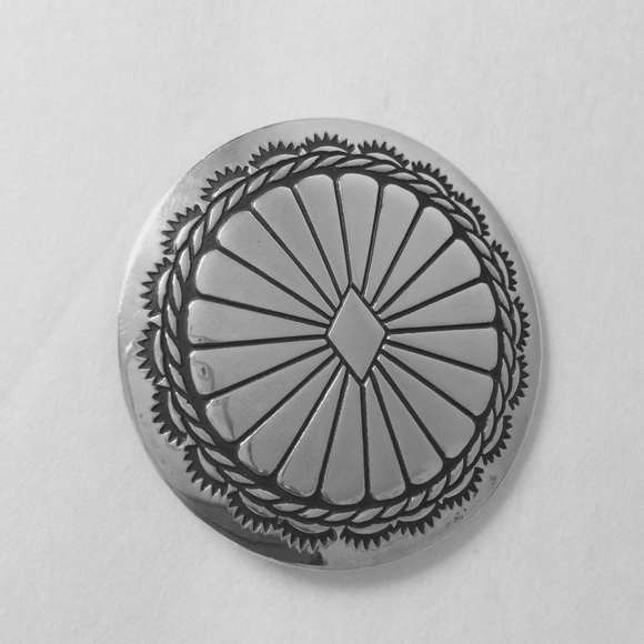 Antique Sterling Silver Brooch