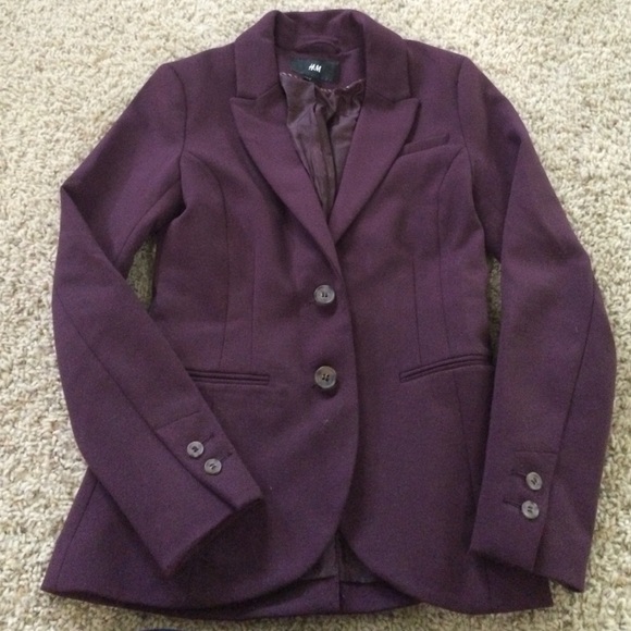 HM Plum Blazer!
