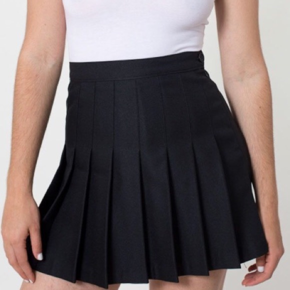 Black American Apparel Tennis Skirt