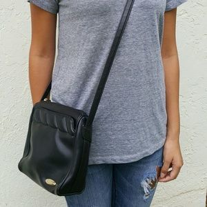 Liz Claiborne Vintage Black Crossbody