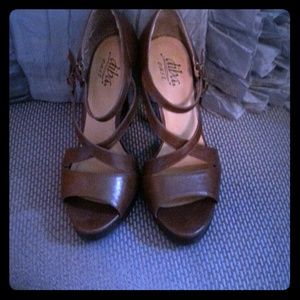 Brown heels