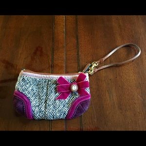 Coach wristlet