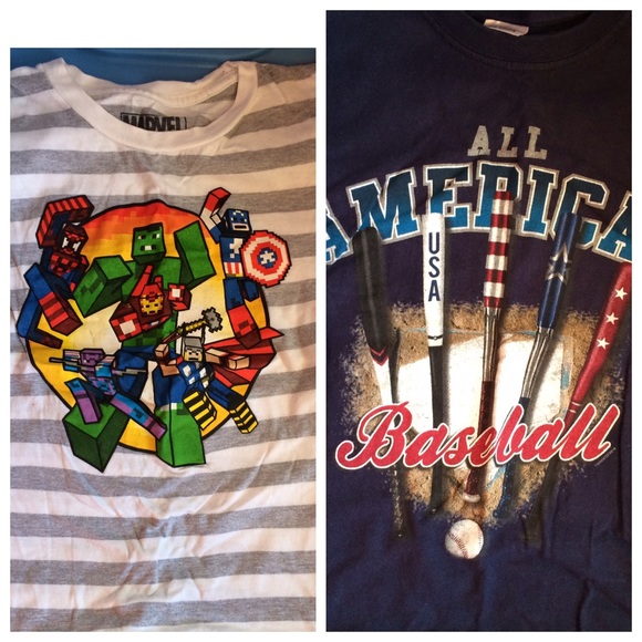 3 boys shirts size 8 - Picture 3 of 3