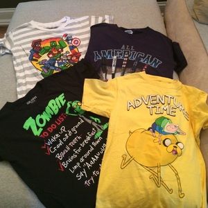 3 boys shirts size 8