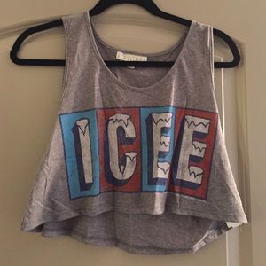 Cropped "Icee" tank