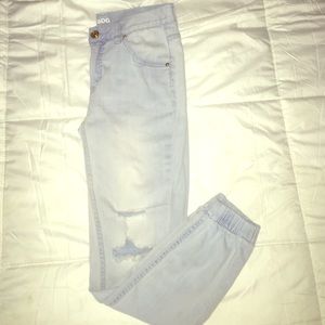 BDG light-wash denim jogger