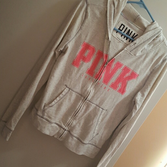 PINK Victoria Secret Zip Up - Picture 1 of 4