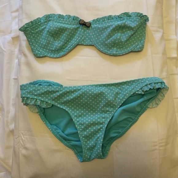 Polka dot bikini