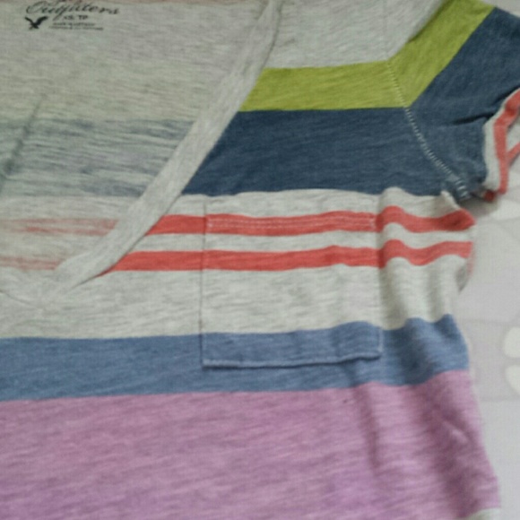 American Eagle striped t-shirt - Picture 2 of 3