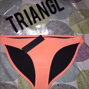New triangl bikini bottom! Coral xl