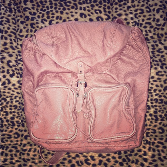 Candie's Metallic Pink Backpack - Picture 1 of 3