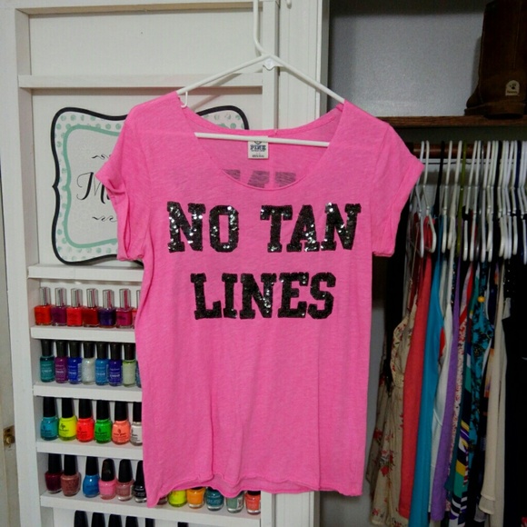 Vs Pink sequin top