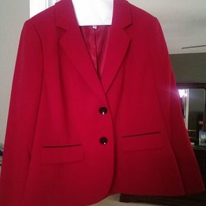 Jones New York red blazer