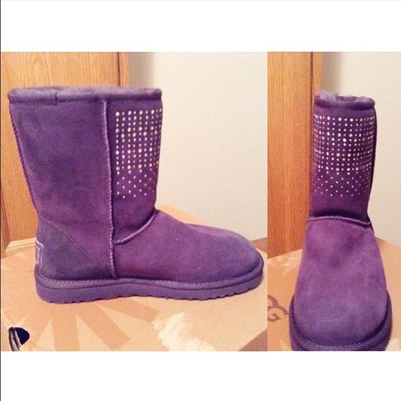 Purple UGG boots