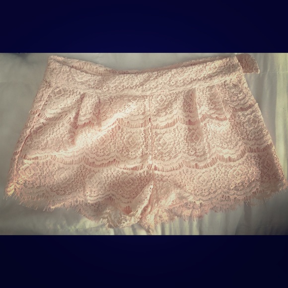 Forever 21 Crochet/Lace Shorts