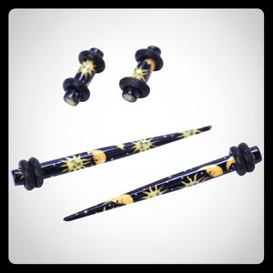 14G celestial micro tapers