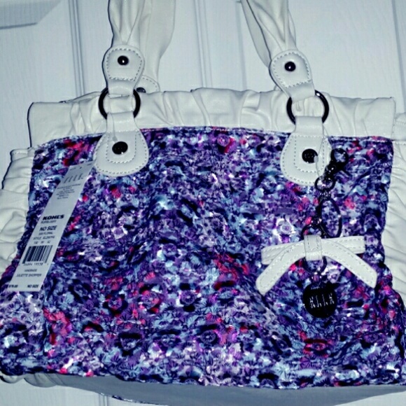 Elle floral shoulder bag