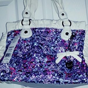 Elle floral shoulder bag