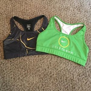 2 Nike Sports Bras
