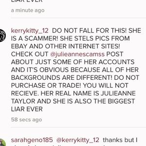 Watch out for julieannescamss